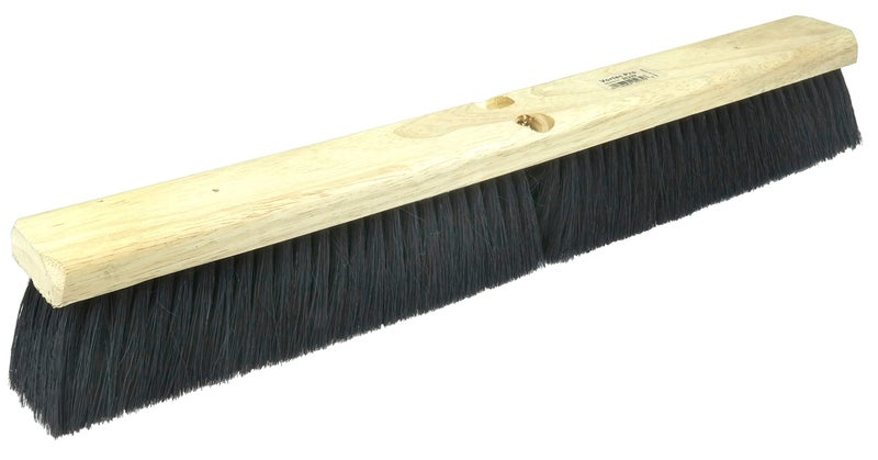 Weiler 25232 24" Block Size, Black Tampico Fill, Economy Medium Sweep Floor Brush - Image 3